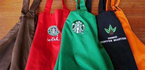 starbucks green apron cards|The story behind Starbucks iconic green apron.